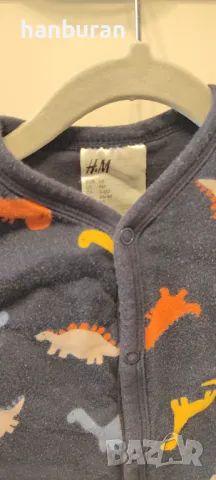 Бебешки подплатен гащеризон, снимка 2 - Бебешки гащеризони - 49918004