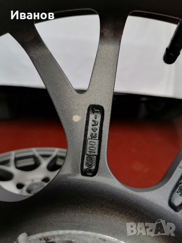 джанти 17" 4х100 спорт пакет , снимка 11 - Гуми и джанти - 52281551