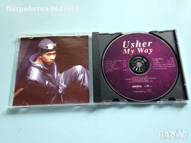 Usher / My Way , снимка 3 - CD дискове - 46699043