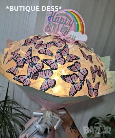 Светещи ръчно изработени букети ✨️"DESS"✨️, снимка 13 - Подаръци за рожден ден - 53192105