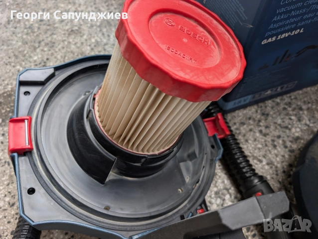 Bosch PRO - GAS 18V-10 L - Акумулаторна Прахосмукачка- Без Батерия, снимка 10 - Други инструменти - 53378097