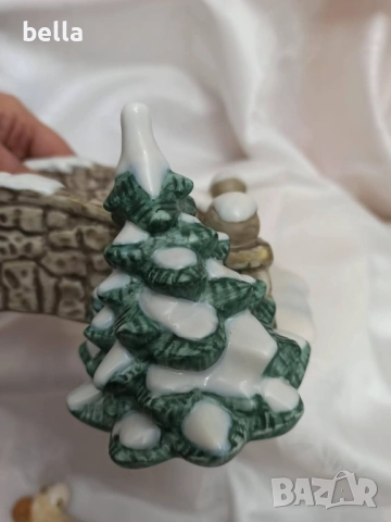 Колекционерски порцелан Goebel-Коледен мост с три порцеланови ангелчета Goebel., снимка 16 - Антикварни и старинни предмети - 52048341