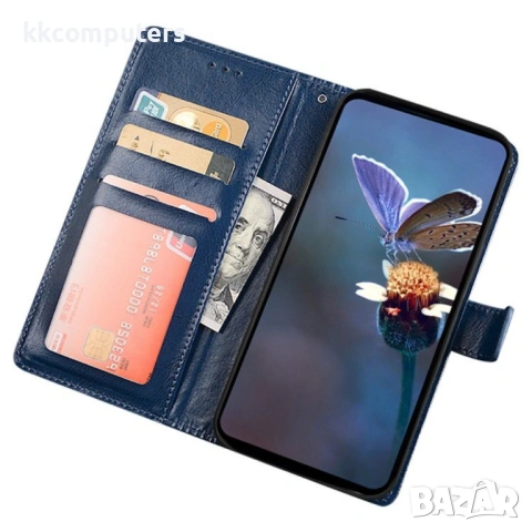 HMD Skyline 5G Magnetic Wallet Кожен Калъф и Протектор, снимка 5 - Калъфи, кейсове - 53043635
