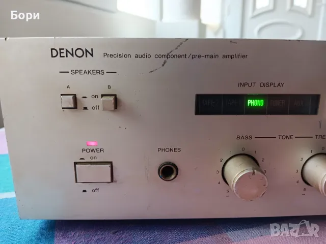 DENON PMA 730 Усилвател, снимка 7 - Ресийвъри, усилватели, смесителни пултове - 48492583