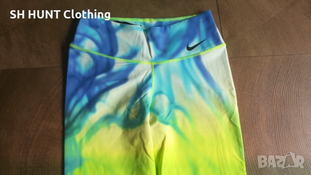 Nike Dri-Fit Legendary Lava Tight Pants Leggings Volt 689848-702 Women's Размер S дамски клин 10-64, снимка 4 - Клинове - 53213786