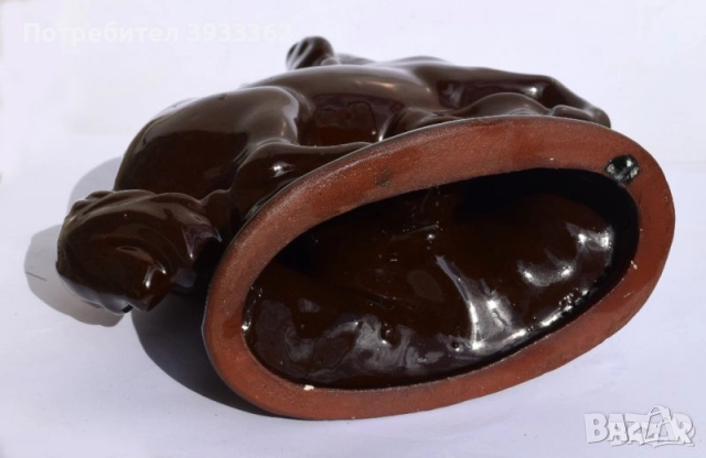 Керамично конче статуетка, снимка 3 - Статуетки - 51935530