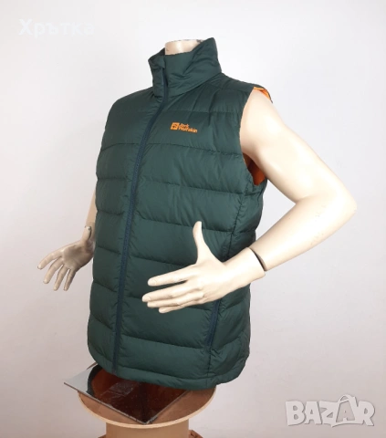 Jack Wolfskin Ather Down Vest - Оригинален мъжки елек размер 2XL, снимка 5 - Якета - 53466924