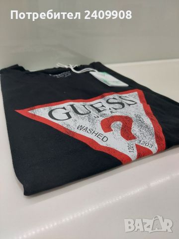 Оригинална тениска GUESS, размер М, снимка 3 - Тениски - 46183502