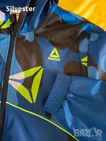 Детски син шушлек REEBOK, размер за 10-15г. , снимка 5 - Детски анцузи и суичери - 53936147