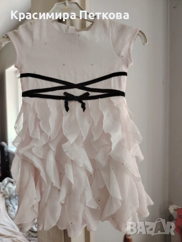 Прекрасна детска рокличка за поводи