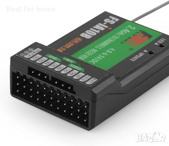 FLYSKY FS-iA10B приемник 2.4G 10-канален PWM изход с PPM съвместим за FS I6 I10 I6S I6X , снимка 4 - Друга електроника - 53139694