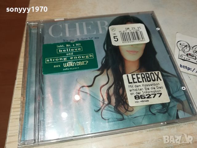 CHER CD-ВНОС GERMANY 1904241509, снимка 1 - CD дискове - 45356012