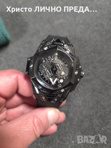 Луксозен мъжки часовник Hublot , снимка 2 - Мъжки - 53271914