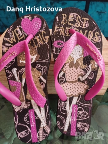 Ипанема-нови джапанки и сандалки-подарък, снимка 3 - Детски джапанки - 50659845