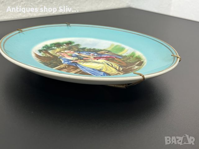 Порцеланова ренесансова чиния. №5459, снимка 3 - Антикварни и старинни предмети - 46080419