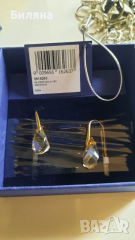  Swarovski , снимка 3 - Обеци - 46523860