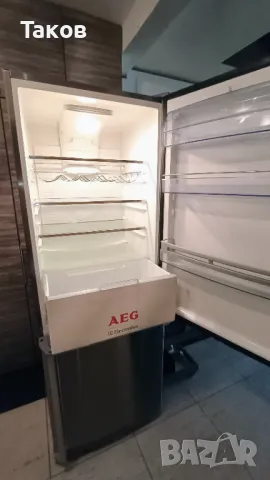 ХЛАДИЛНИК ФРИЗЕР  AEG   SANTO, снимка 4 - Хладилници - 49539737