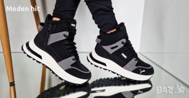 Puma дамски зимни боти реплика, снимка 8 - Дамски боти - 52138914