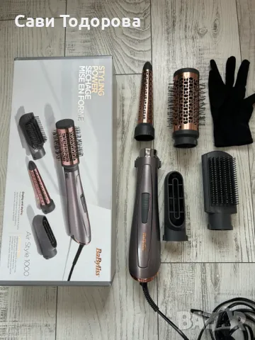 Маша BABYLISS Air Style 1000/ AS136E ДИАМЕТЪР 50 mm, снимка 2 - Маши за коса - 46943386