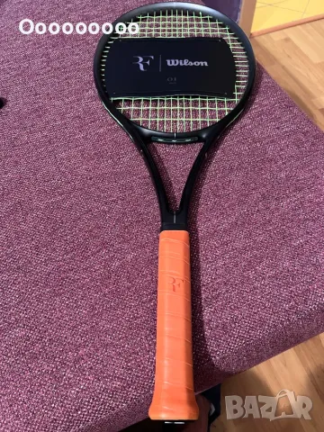 Тенис ракета Wilson Roger Federer 01 Black Clay 300 гр, снимка 4 - Тенис - 47546745