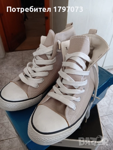 Класически кецове от плат НОВИ