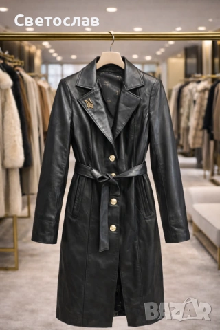 Дамски якета от естесгвена кожа , снимка 11 - Якета - 53526903