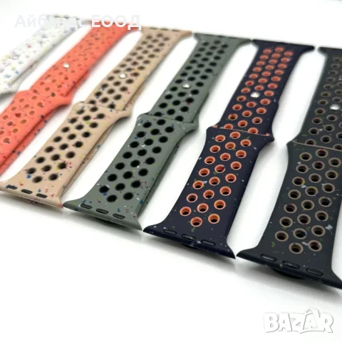 Силиконови каишки Nike Recycled за Apple Watch Ultra/SE/10/9/8/7/6