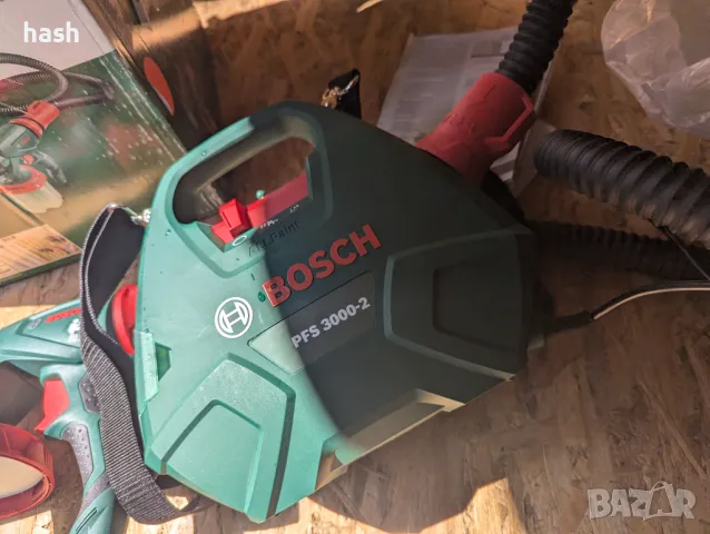 Пистолет за боядисване Bosch - PFS 3000-2, 650W, 1 l, снимка 10 - Други инструменти - 47295359