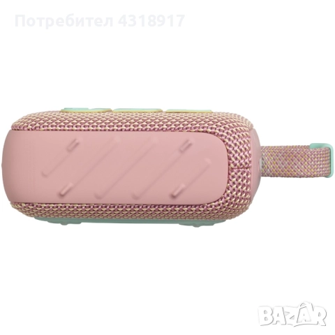 Портативна колонка JBL Go 4, IP67, Bluetooth, Auracast, Розова, снимка 9 - Тонколони - 52642591