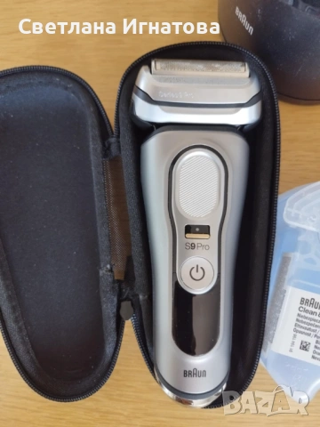 Самобръсначка Braun Series 9 Pro 9465cc Wet&Dry 9465cc + подарък, снимка 6 - Електрически самобръсначки - 53899524