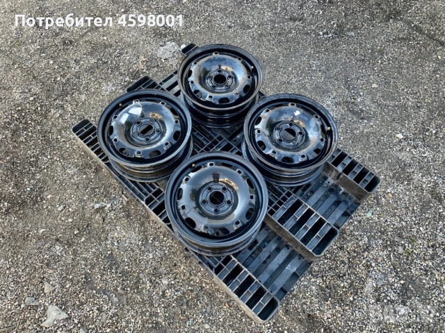 4бр.Оригинални джанти 14цола 5x100 за Vw Polo,Fox,Skoda Fabia,Rapid,Roomster,Praktik,Seat, снимка 3 - Гуми и джанти - 53875355