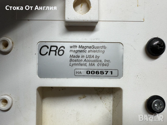 Тонколони - Boston Acoustics CR6, снимка 6 - Тонколони - 54074866