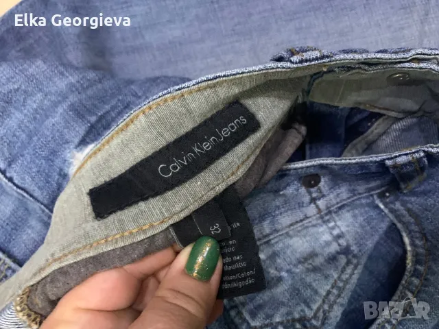 Оригинални мъжки дънки Calvin Klein, снимка 4 - Дънки - 48001075