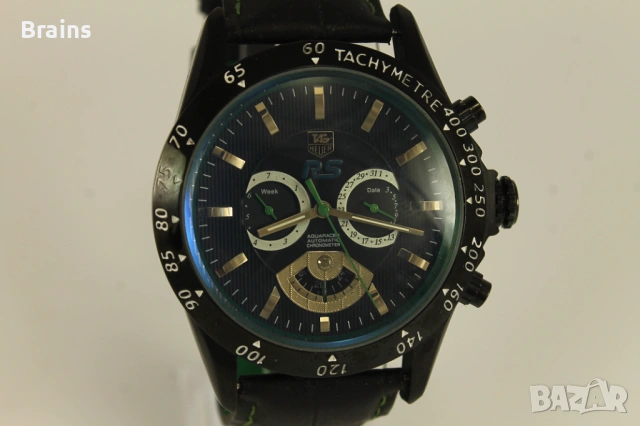 НОВ Мъжки Хронограф TAG HEUER RS MERCEDES BENZ SLR Automatic, снимка 4 - Мъжки - 54180857