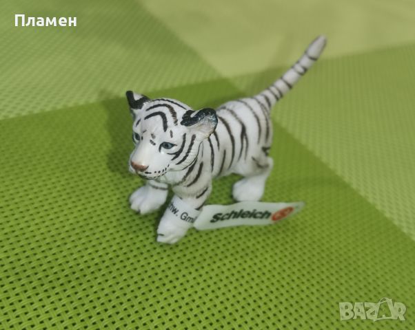 Schleich D-73508 NWT 2003г Фигурка на бял тигър, снимка 1 - Колекции - 46783895