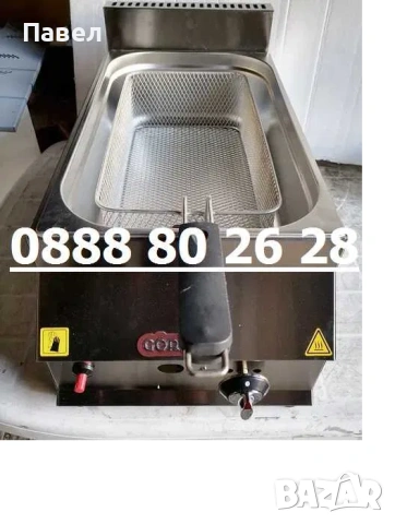 Фритюрник професионален Газов фритюрник 5л. 8л.-10л.дюнер ,котлон, снимка 10 - Фритюрници - 53282535