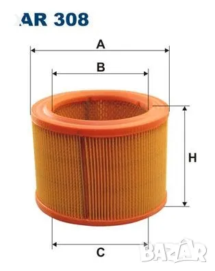 FILTRON AR308 Въздушен филтър CITROEN ZX / C15 / Berlingo / Xsara / PEUGEOT 205 / 306 / Partner / 30, снимка 1 - Части - 48669926