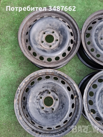 16цола оригинални за Рено 6.5J ×16 ет 47 ц.66.1мм 5×114.3, снимка 3 - Гуми и джанти - 52722162