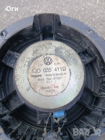 Оригинални говорители за Фолксваген Голф 4 и Бора,Пасат В5 и В5.5,Поло 9N 1J0 035 411D, снимка 2 - Аксесоари и консумативи - 53784190