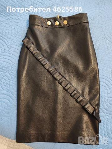 кожена пола xxs