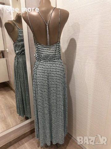 ZARA дълга рокля М, снимка 6 - Рокли - 53571900