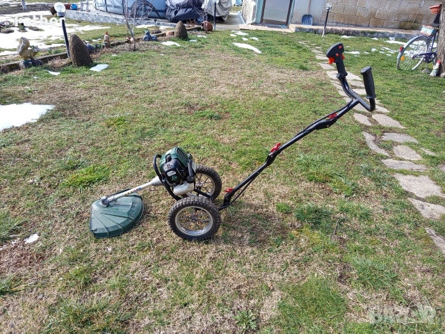 Бензинов тример за трева Westfalia GM BFF52, снимка 3 - Градинска техника - 53602392