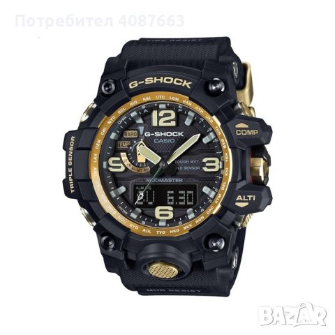 Оригинален часовник Casio Mudmaster G-Shock GWG-1000GB-1AER Black and Gold, снимка 1 - Мъжки - 45595814