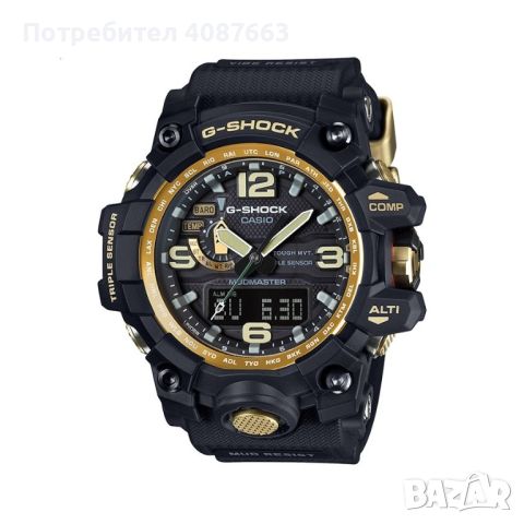 Оригинален часовник Casio Mudmaster G-Shock GWG-1000GB-1AER Black and Gold