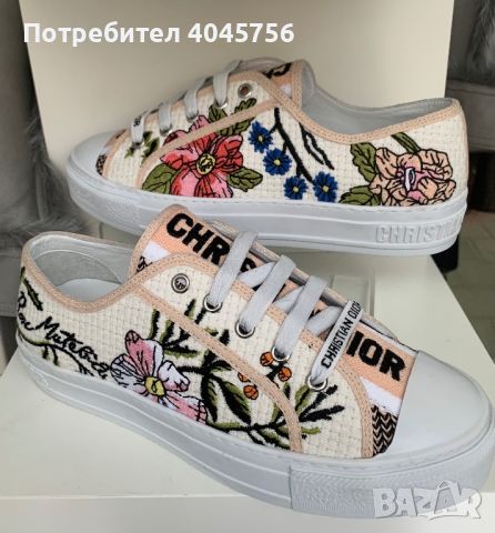 Дамски обувки Dior, снимка 10 - Дамски ежедневни обувки - 44987955