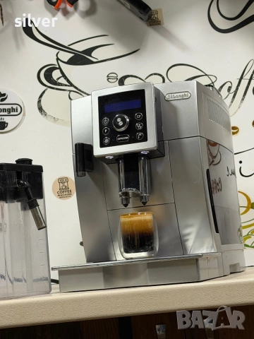 Кафемашина кафе автомат delonghi magnifica cappuccino с гаранция, снимка 9 - Кафемашини - 53376978