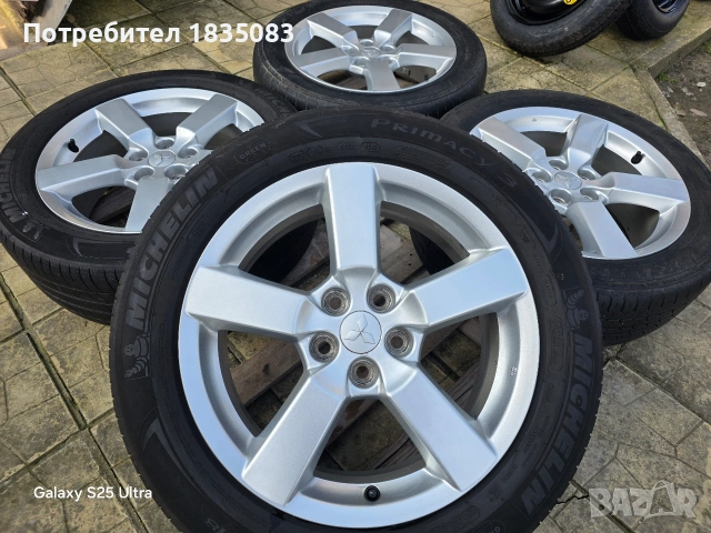 Лети джанти 18ки 5х114.3 Mitsubishi + летни гуми 225/55/18