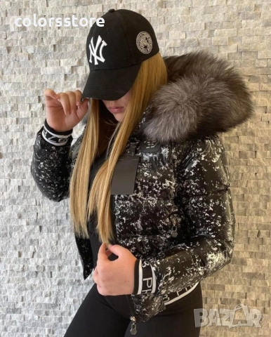 Дамско зимно яке Pfilipp Plein/IM226p, снимка 2 - Якета - 51850999