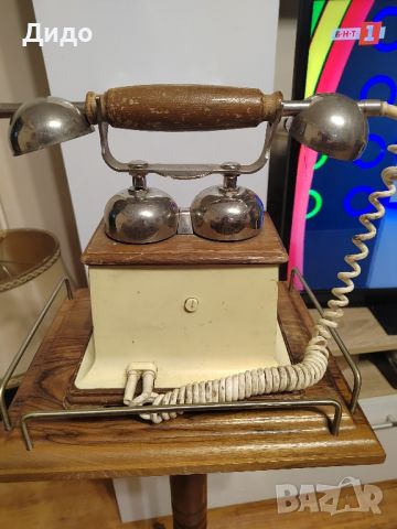 Стар руски телефон., снимка 4 - Антикварни и старинни предмети - 46088450