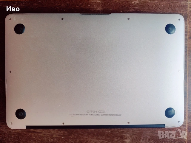 Macbook Air 11,6 2014 отлично работещ, запазен, Big Sur MacOS, зарядно , снимка 5 - Лаптопи за дома - 53056241